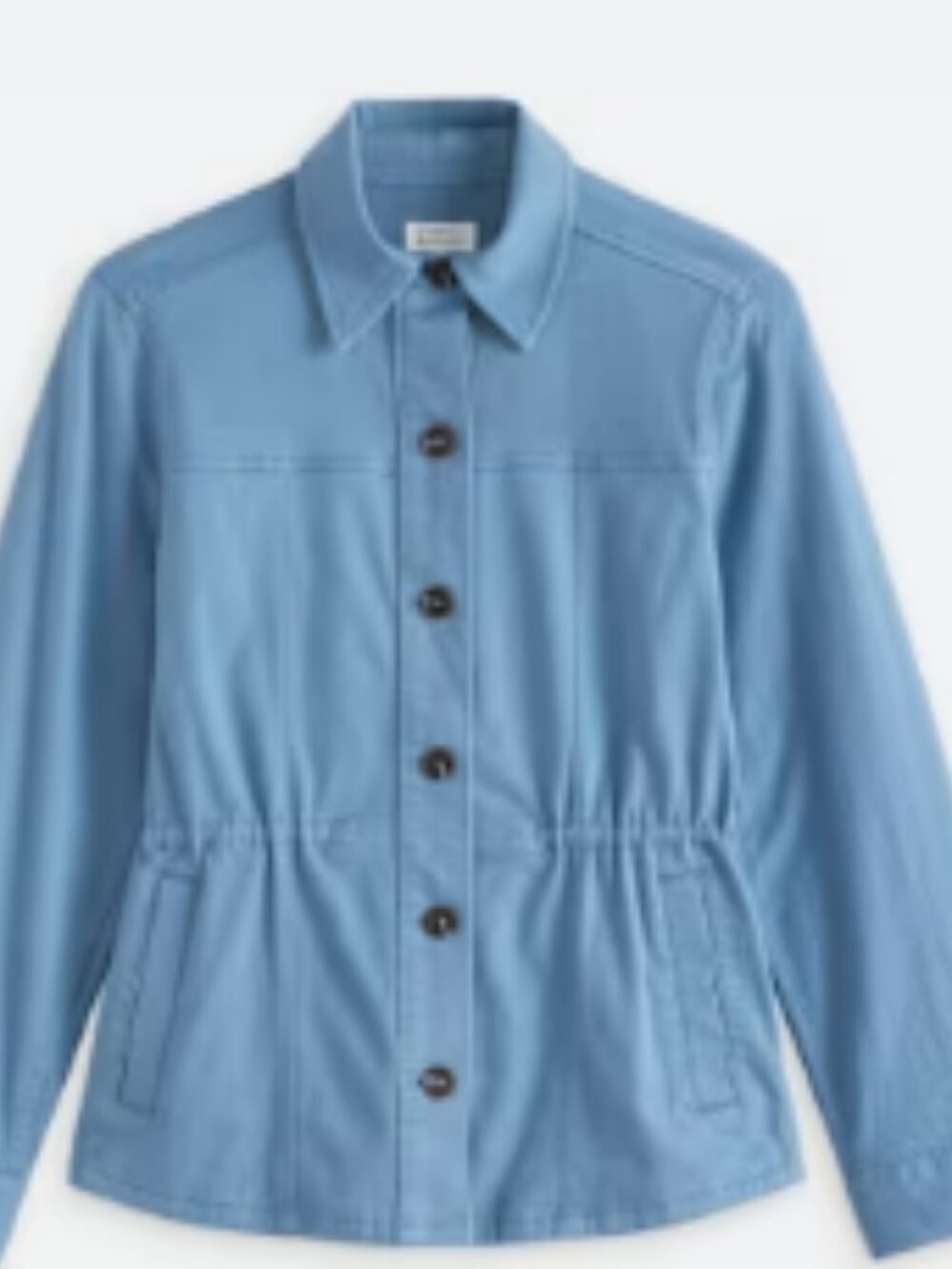 Market & Spruce Light Blue Amado Cargo Jacket | NWT | Size L